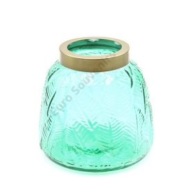 ÜVEGVÁZA 1/24 15x9,5  CM ZÖLD