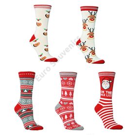 ZOKNI KARÁCSONYI 1/400 5 FÉLE