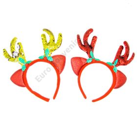 FEJDÍSZ SZARVASOS 12/600 21X19,5 CM 2 FÉLE