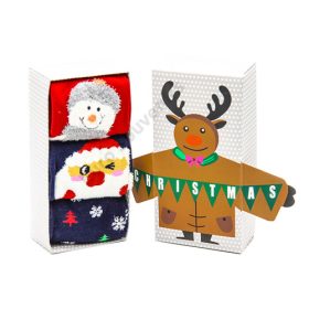 ZOKNI KARÁCSONYI 3 DB 1/100 