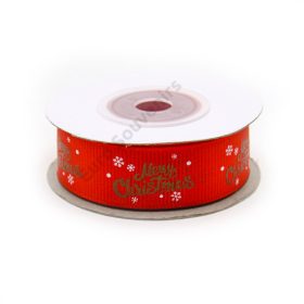 SZALAG KARÁCSONYI 20mmx9m 1/434  PIROS