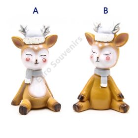 ŐZIKE ÜLŐ 1/144 2 FÉLE 7x5x11,5 CM SZÜRKE