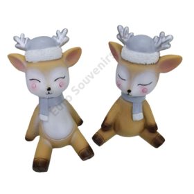 ŐZIKE ÜLŐ 4/480 4x4x7 cm 2 FÉLE SZÜRKE