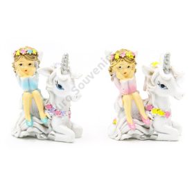 TÜNDÉR UNIKORNISSAL 2/288 6x3x7 cm 2 FÉLE 