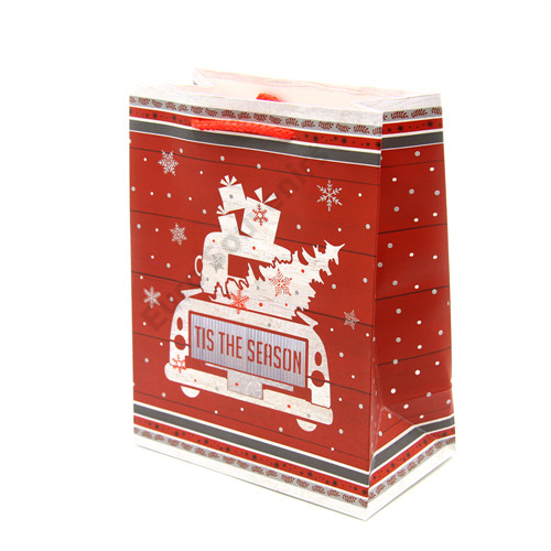 AJÁNDÉKTASAK KARÁCSONYI 12/720 4 FÉLE 18x23x10 CM