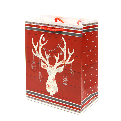 AJÁNDÉKTASAK KARÁCSONYI 12/720 4 FÉLE 18x23x10 CM