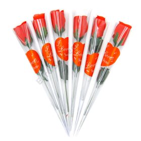 RÓZSASZÁL CSOMAGBAN 24 DB  1/120 23,5 cm 