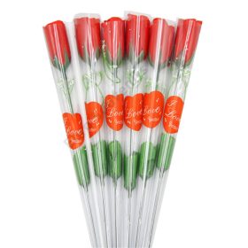 RÓZSASZÁL CSOMAGBAN 24 DB 1/96 34 cm