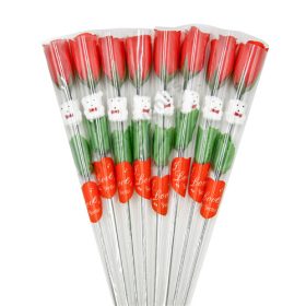 RÓZSASZÁL DÍSZCSOMAGBAN 24 DB 1/96 33 cm 