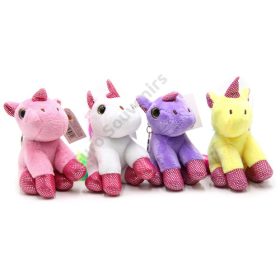 UNIKORNIS PLÜSS 24/600 11 cm 4 SZÍNBEN