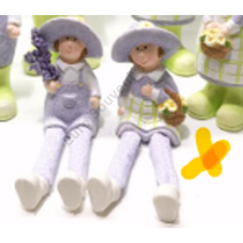 LÓGÓLÁBÚ KERTÉSZLÁNY 6/72 7,5x6x18 cm 2 FÉLE 