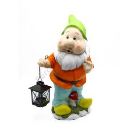 KERTI TÖRPE LÁMPÁSSAL 1/4 22,3X19X41 cm