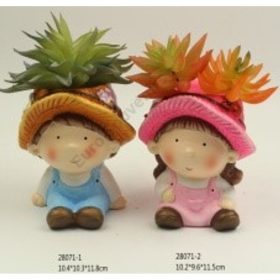 KASPÓ KISLÁNY 6/48 10,2x9,6x11,5 cm