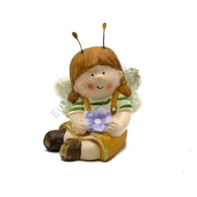 FIGURA MÉHECSKELÁNY 6/48 10,7x9x12,3 cm