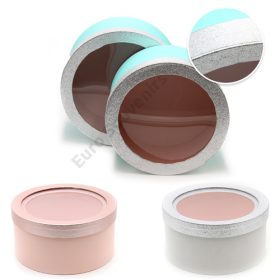 PAPÍRDOBOZ KEREK 2 DB 1/18 22x11; 24x12 cm 3 SZÍNBEN