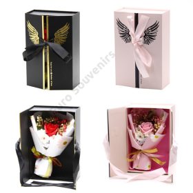 SZAPPANRÓZSA CSOKOR DOBOZBAN 1/54 24x16x7,5 cm 2 SZÍNBEN