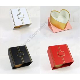 PAPÍRDOBOZ 1/24 21x20x10,6 cm 4 SZÍNBEN 