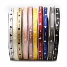 SZALAG SZÍVES 10 mm x 82 m 30/80 10 SZÍNBEN 