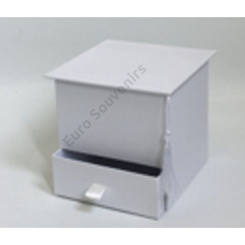 PAPÍRDOBOZ BALLAGÁSRA 1/27 18x16,2 cm FEHÉR