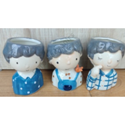 KASPÓ GYEREKFEJ 12/144  7x6x9 cm 4 FÉLE