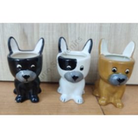 KASPÓ KUTYA 12/144 5,5x6x10 cm 3 SZÍNBEN