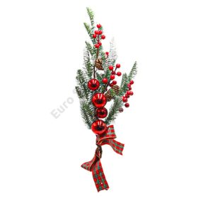 ÁG KARÁCSONYI DÍSZEKKEL 12/48 50 cm