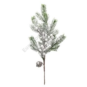 ÁG KARÁCSONYI 24/240 65 cm FEHÉR, PIROS