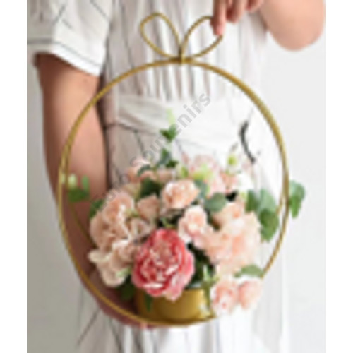 VIRÁGTARTÓ FÉM 1/72 32x12x28 cm