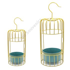 KALITKA FÉM 2 DB 1/12 52x16x8 cm, 62x19x12 cm ARANY