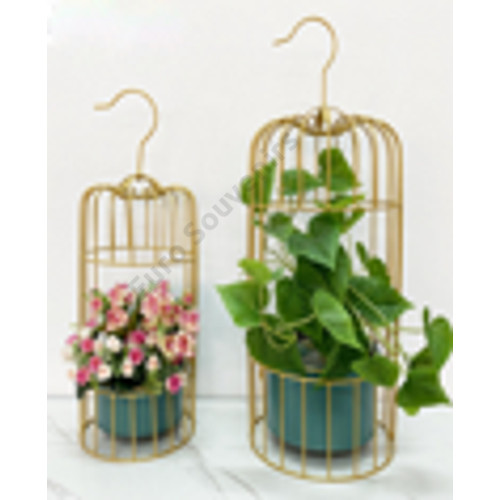 KALITKA FÉM 2 DB 1/12 52x16x8 cm, 62x19x12 cm ARANY