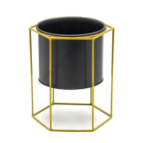 VIRÁGTARTÓ 1/54 18,5x12,5 cm FEKETE 