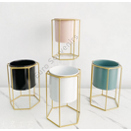 VIRÁGTARTÓ 1/54 18,5x12,5 cm FEKETE 