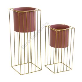 VIRÁGTARTÓ 2 DB 1/4 MÁLYVA 50x23; 71x26 cm