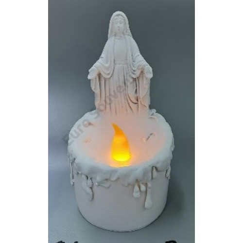 MÉCSES LEDES MÁRIA 1/48 8,5x17 cm