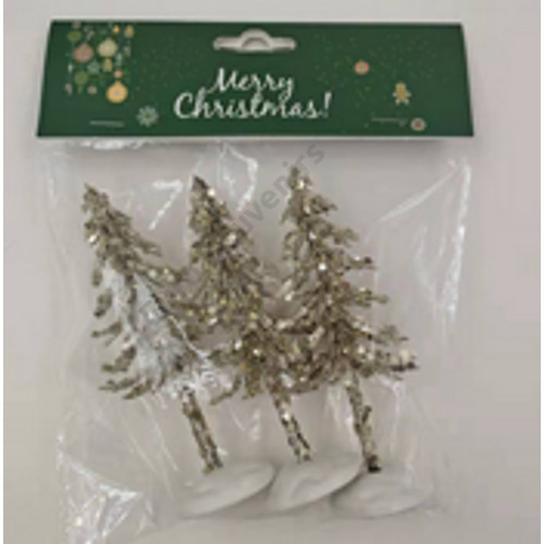 MŰFENYŐ 3 DB ARANY 1/100 4x11,5 cm