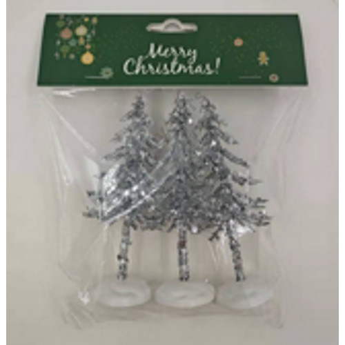 MŰFENYŐ 3 DB EZÜST 1/100 4x11,5 cm