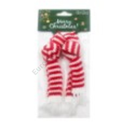 SÁL KÖTÖTT MINI 2 DB 1/100 2,5x17 cm PIROS-FEHÉR