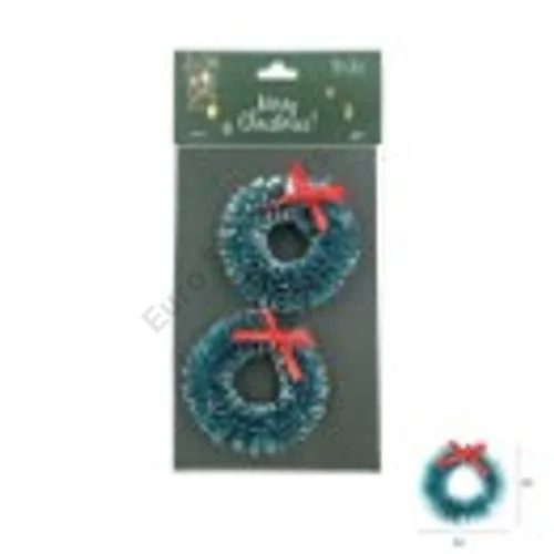 KOSZORÚ MINI 2 DB ZÖLD 1/100 5x5 cm