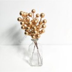 ÁG BOGYÓS 4 DB-OS 1/100 ARANY 20 cm