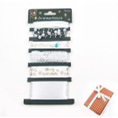 SZALAG KARÁCSONYI 6 DB-OS 1/100 100 cm