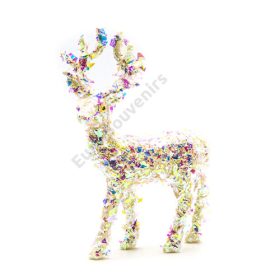 SZARVAS ÁLLÓ GYÖNGYHÁZ 1/104 12x4,5x22 cm