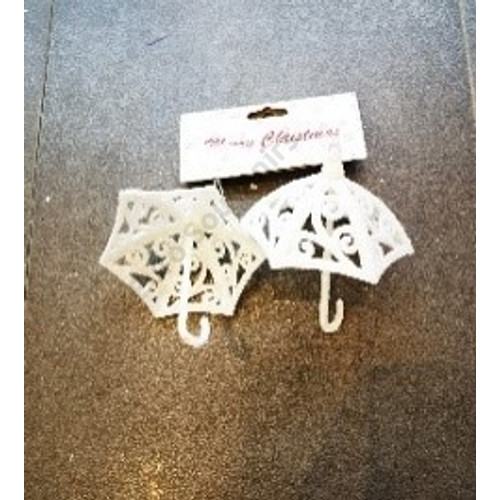 ESERNYŐ AKASZTÓS 2 DB 1/288 10x10 cm FEHÉR