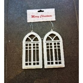 ABLAK AKASZTÓS 2 DB 1/288 14x8 cm FEHÉR