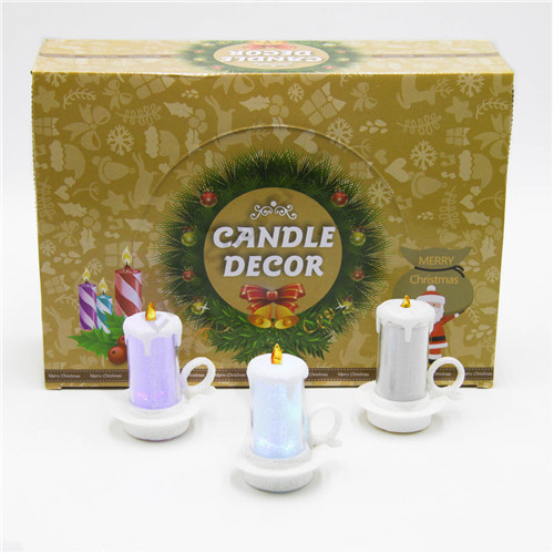 GYERTYA LEDES 12/360 6,5x5,5x8 cm