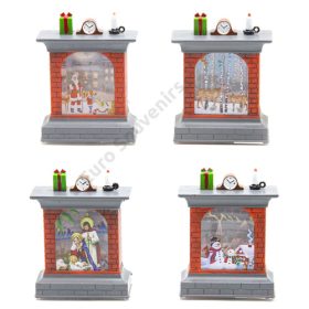 LÁMPÁS LEDES KARÁCSONYI 12/240 8x3,7x11 cm 4 FÉLE