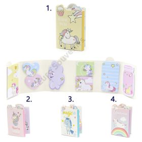 NOTESZ UNIKORNISOS 40/800 9,5x5,8 cm 4 FÉLE