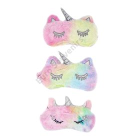 ALVÓMASZK UNIKORNIS 10/600 20,5x13 cm SZIVÁRVÁNYOS