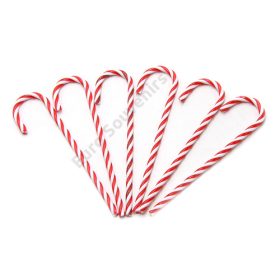 NYALÓKA KARÁCSONYI 6 DB 1/500 15 cm PIROS-FEHÉR