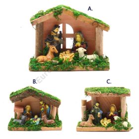 BETLEHEM 1/108 12x5x9 cm 3 FÉLE