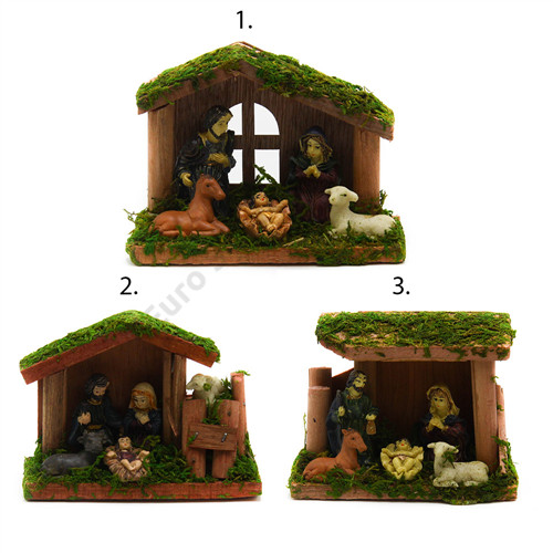 BETLEHEM 1/108 12x5x9 cm 3 FÉLE